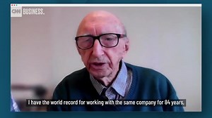 Meet a 100-year-old man who's worked at the same company for 84 years. He's even got a Guinness World Record for it. “It’s better than staying at home and doing nothing,” he says. https://cnn.it/3L3Y7wN | Online Adverts WEST Africa | Facebook