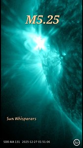 1.8K views · 60 reactions | M5.25 #SunWhisperers #SolarUpdate #SolarActivity #spaceweather #astronomy | Sun Whisperers | Facebook