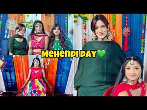 Mehendi Night Vlog 💚 | FULL MASTI | WEDDING VLOG | SAMREEN ALI VLOGS