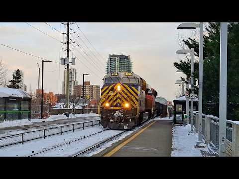 Ex-Citirail Leader on CN M397 in Brampton