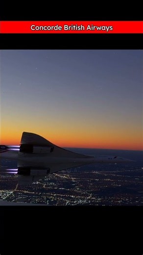 Concorde on Afterburner – Rare Supersonic Passenger Jet #aviation #shorts
