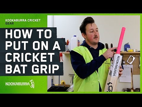 How to Fit a Grip on your Cricket Bat | Kookaburra Cricket