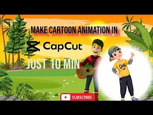 Mastering Cartoon Animation with CapCut | CapCut Cartoon Templates | CapCut Video Editing