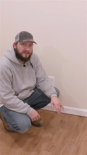 Should Baseboard Be Installed Tight to Floating Floor? #trim #baseboard #floatingfloor #thefixer #youtube #youtuber | The Fixer