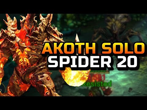 Akoth the Seared Solo Spider 20 Full Guide