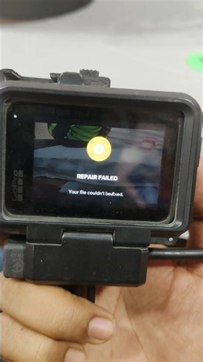 Repair Failed problem GoPro hero 11