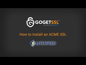 How to Install and Automate an SSL in LiteSpeed (Never Renew Manually Again)