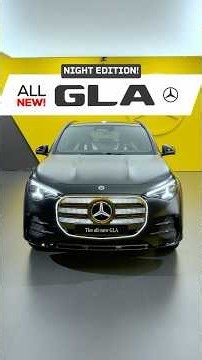 All-New Mercedes GLA “Night Edition” in Matte Black! ♠️ 🌙