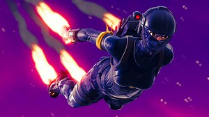Fortnite  Elite  Agent  Skydive  4K  Live  Wallpaper