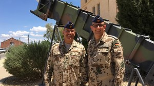 German air force commander says goodbye to 'emotional home'