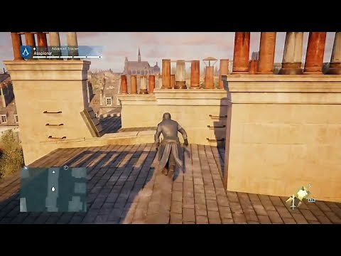 Assassin's Creed Unity Free Roam Parkour