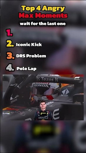 Top 4 Angry Max Moments 😡🏎️🔥