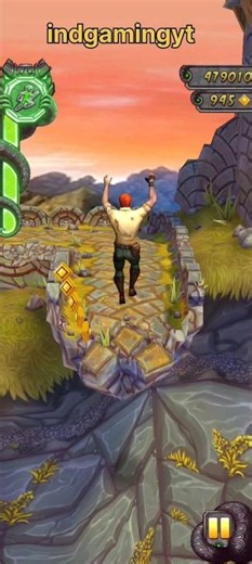 Temple Run 2 Gameplay with Awesome Skills#shorts #viral #like
