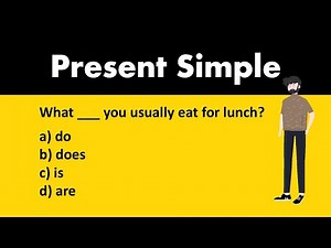 Present Simple Tense Quiz: Grammar Practice for Beginners | English Quiz MCQ | English Test