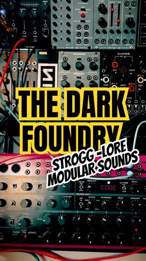 Biomechanical Signals from the core of my modular setup… #synth #modular #electronicmusic #quake2