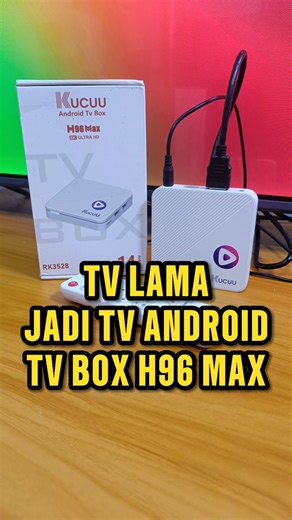 Bagus banget Android Tv Box H96 Max ini guys... Sudah ada bluetooth dan bisa google voice, ramnya 4GB memori penyimpanan 32GB operasi sistem nya Android 14, sangat lancar menjalankan aplikasi-aplikasi nya, televisi yang belum android menjadi televisi Android, untuk nonton YouTube, nonton siaran tv, dll. #androidtvbox #tvbox #h96max #stbandroid #tvlamajaditvandroid #sale #jangkauanluas #reels #fbpro | Ragil Maulana Dermawan
