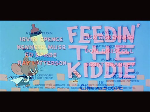 Tom And Jerry - 107 - Feedin The Kiddie [1957]