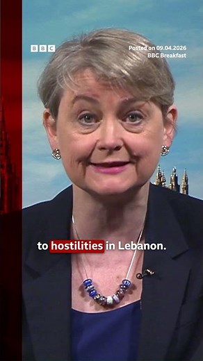 UK foreign secretary: Lebanon should be 'urgently included' in ceasefire. #BBCNews