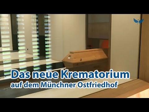 Das neue Krematorium auf dem Münchner Ostfriedhof