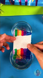 Amazing Rainbow Color Trick! 🌈🤩