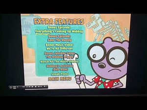 Wow Wow Wubbzy: Pirate Treasure 2009 DVD Menu Walkthrough