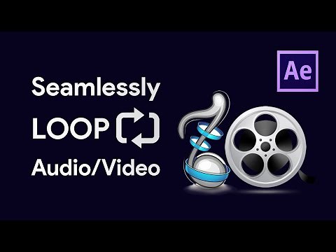 How To Loop Footage/Audio In After Effects