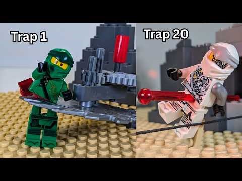 24 Deadly LEGO Traps vs Ninjas
