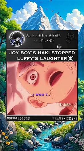 Joyboy's Haki shocked Luffy ☠️ #onepiece #anime #luffy #animeedit #animeshorts #viral #joyboy #phonk
