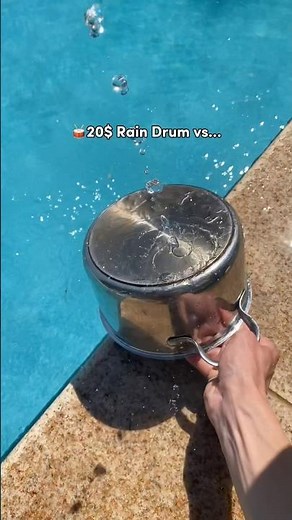 What Rain Drum Sounds Better? 🥁👀🌧️