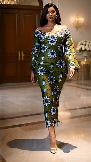 Elegant Floral Dress for Women | Luxury Evening Outfit Inspiration #ElegantFashion #FloralDress