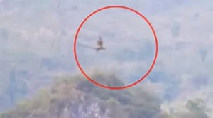 Could this really be a dragon flying over China?