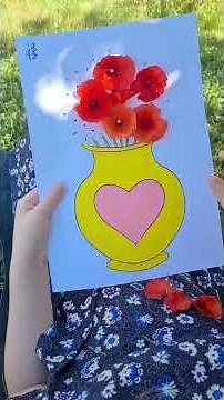 Tableau floral : une activité nature et créative | Bricolage pour enfants