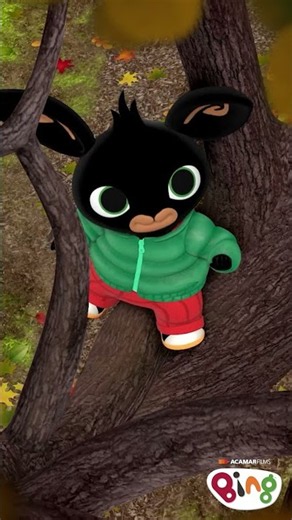 Bing climbs a tree! | #Shorts | Bing Shorts