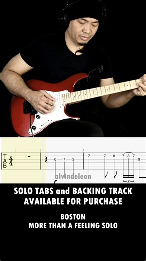 BOSTON MORE THAN A FEELING GUITAR SOLO TABS #boston #morethanafeeling #guitar #guitarsolo #tabs #guitartabsdaily #guitartutorial #guitartabs #guitarcover #guitarpro #alvindeleon #guitarplayer #guitarsolocover #guitarist #guitarlessons | alvin de leon