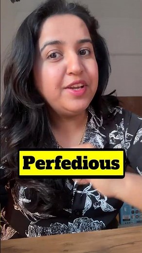 Meaning of Perfidious #learnenglish