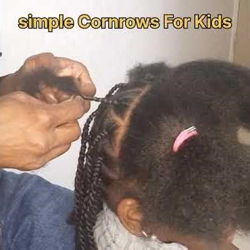 How To Do Simple Cornrows with Twisted Ends
