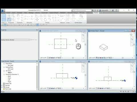 Creating and Loading a Revit Family into a Project