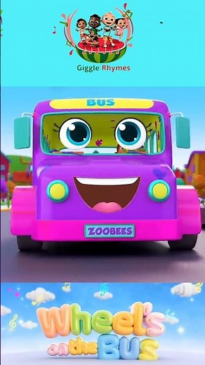 [ 1 MINUTE LOOP ] 🚍 Wheels on the Bus Sound Variations🎶 || Several Version | Giggle Rhymes