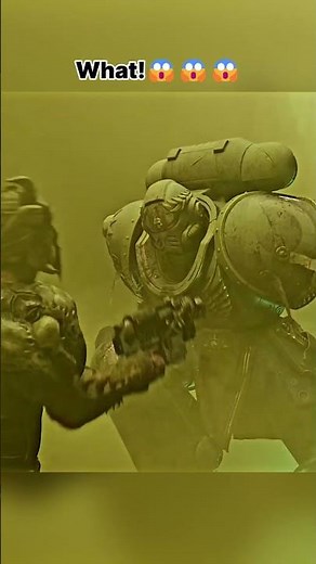 WHAT!😱 Warhammer 40K Insane Scene Secret Level Animation #Shorts🎮 Amazing 4K | HexVerse Gaming