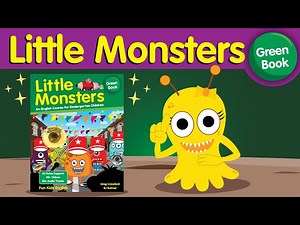 Little Monsters: Unit 2 Green Book | My Body English Lesson for Kindergarten | Fun Kids English - Videos For Kids