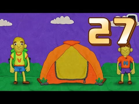 🔑 Vlad&Niki 12 Locks 1 / Gameplay Walkthrough / Level 27 / Tent