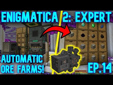 Setting Up Two Automatic Ore Farms! | Minecraft: E2E ep.14