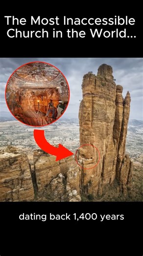 7.1K views · 135 reactions | The Most Inaccessible Church in the World... | World Archaeology | Facebook