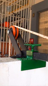 🚀 This Simple Pulley Hack Will Make Lifting Easy! #reels #instagramreels #pulley #puller #lifting #liftup #diytools #homemadetools #metalworking #welding #lifehacks | Tool Time Lab