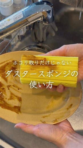 【SNSでバズり中】ダスタースポンジの使い方