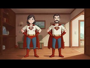 Superhero Dance 💫 Fun Action Song for Kids | Move, Jump, Fly!