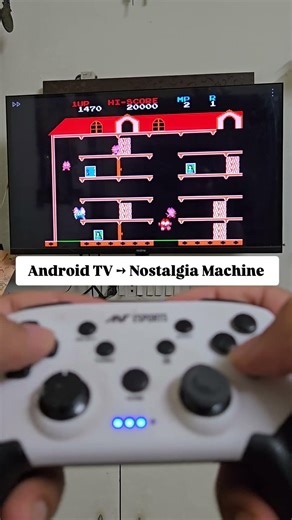 My Android TV is Secret Emulation Machine 😅🔥 #retrogaming #nothingimposibleinthisworld