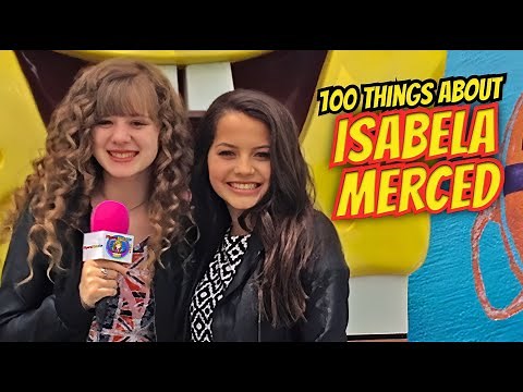 100 Things About ISABELA MERCED: SECRETS & SINGING at NICKELODEON