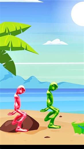 Dame Tu Cosita | Green Alien Dance Challenge USA # Shorts #dametucosita #aliendance