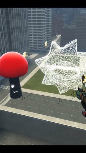 Small To Giant Mr Sun and Mr Tree Phases Sprunki Teams in Big City - Gmod